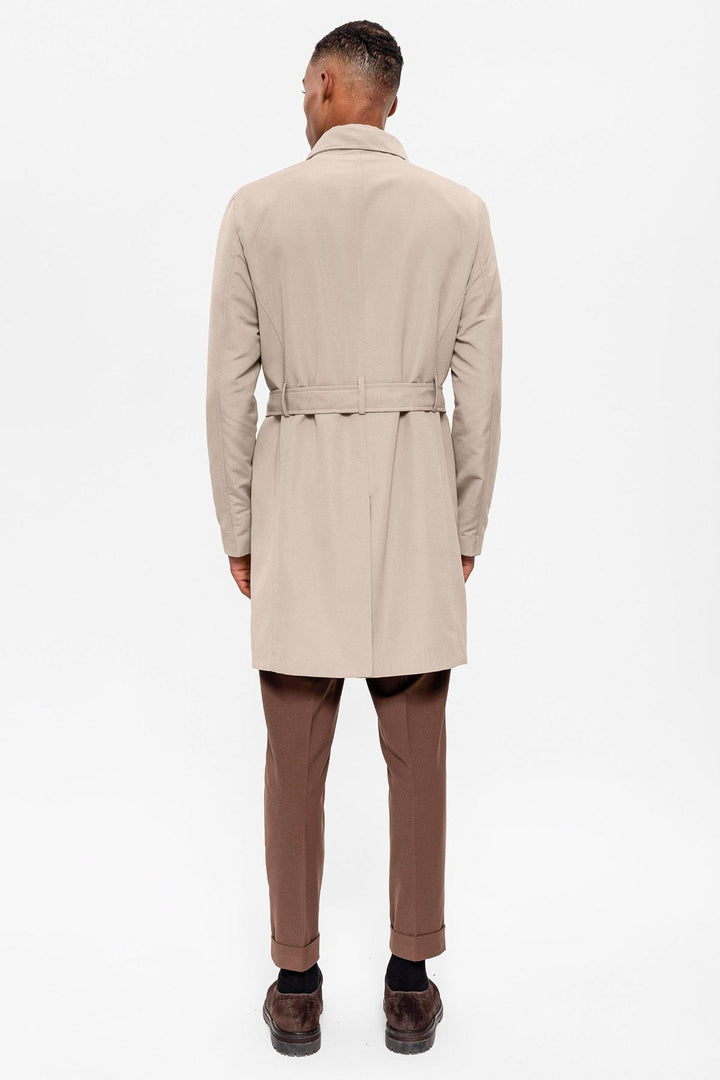 ANT Belted Double Breasted Trench Coat - San Angelo