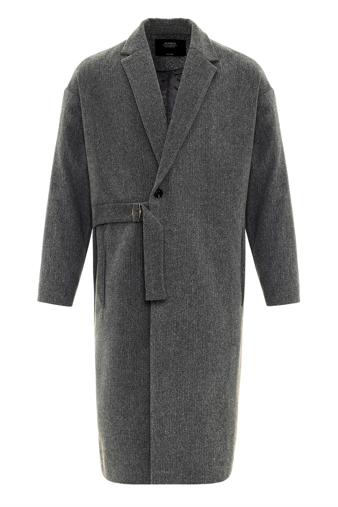 ANT Belted Oversize Men's Coat - Chalkída