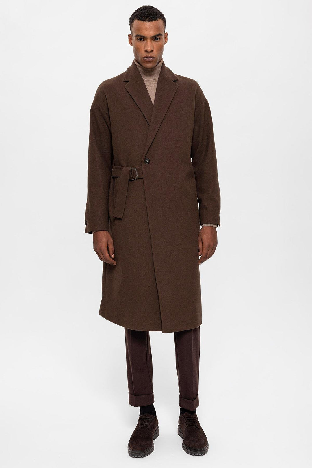 ANT Belted Oversize Men's Coat - Zaporizhzhia