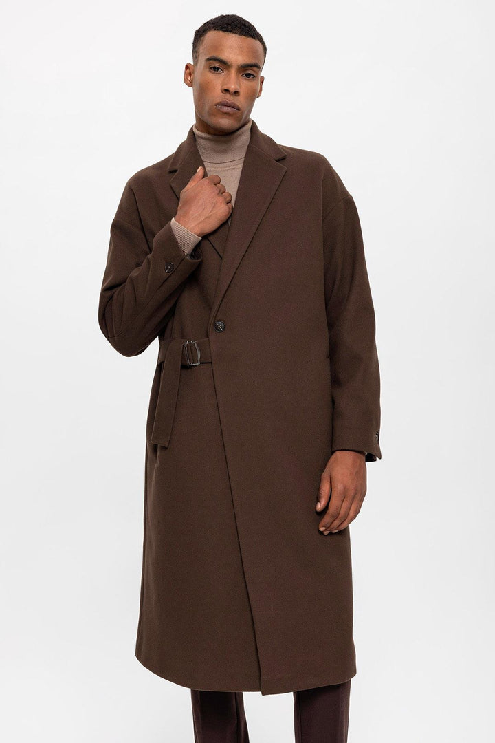 ANT Belted Oversize Men's Coat - Zaporizhzhia