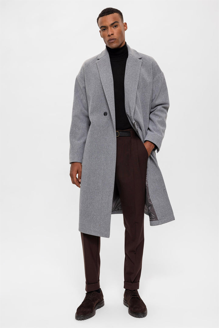 ANT Belted Oversize Men's Coat - Pärnu