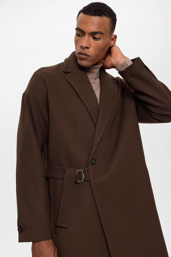 ANT Belted Oversize Men's Coat - Zaporizhzhia