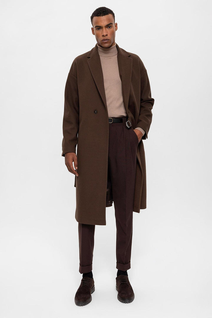 ANT Belted Oversize Men's Coat - Zaporizhzhia