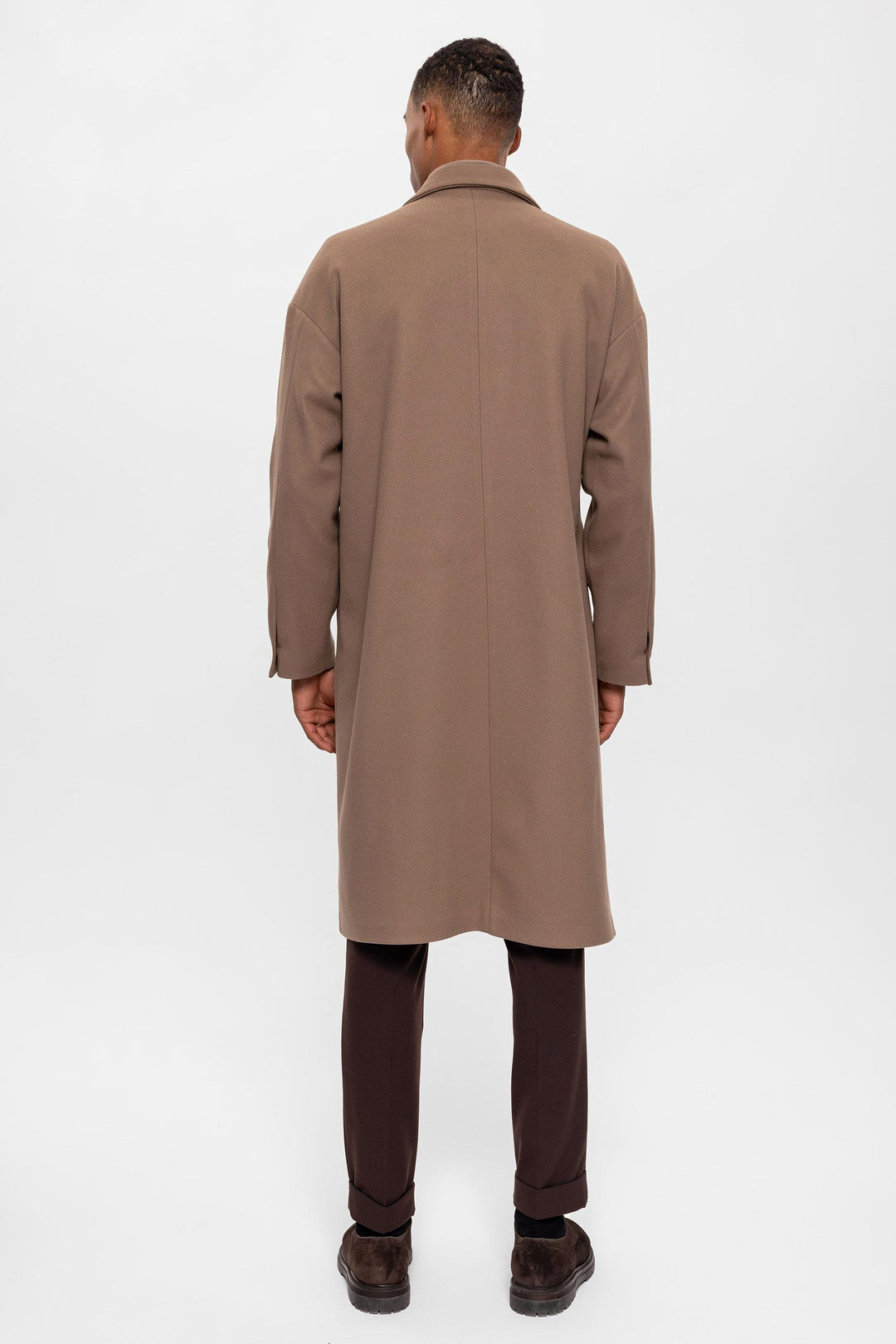 ANT Belted Oversize Men's Coat - Temple