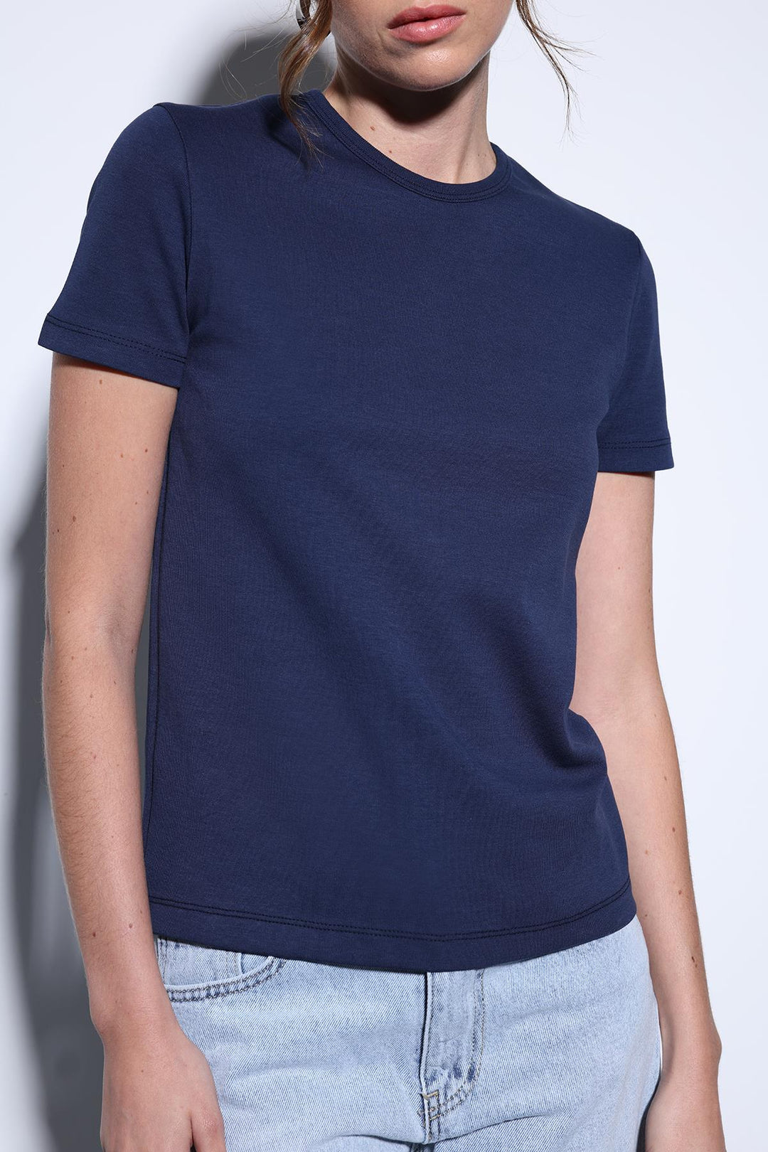 ANT Antioch Blue Basic Women's T-Shirt - Littleton