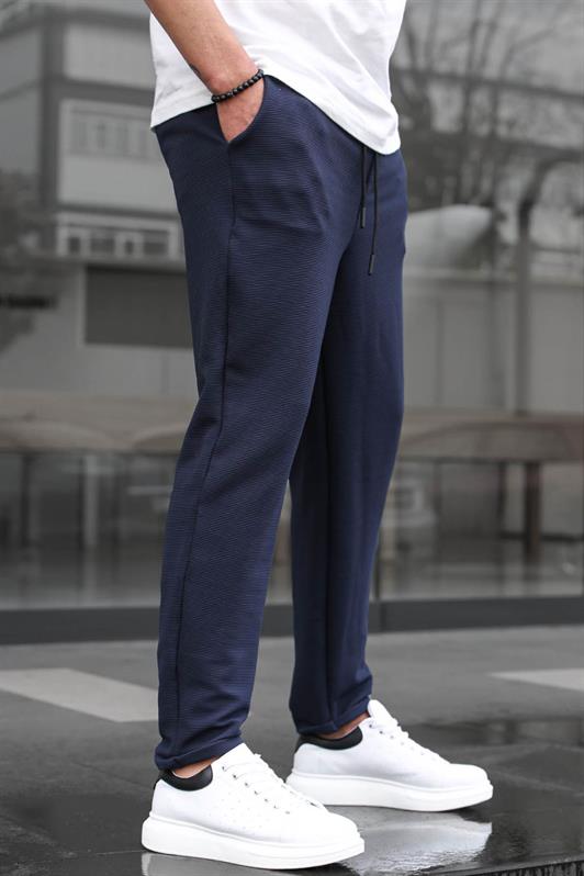 بنطال MDX Navy Basic Waffle Fabric للرجال 6509 - سيوداد جوزمان