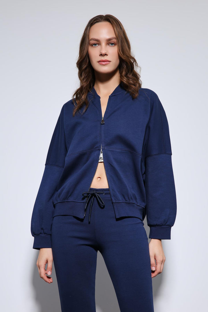 ANT Antioch Navy Blue Bomber Jacket and Spanish Hem Tracksuit - Stanton