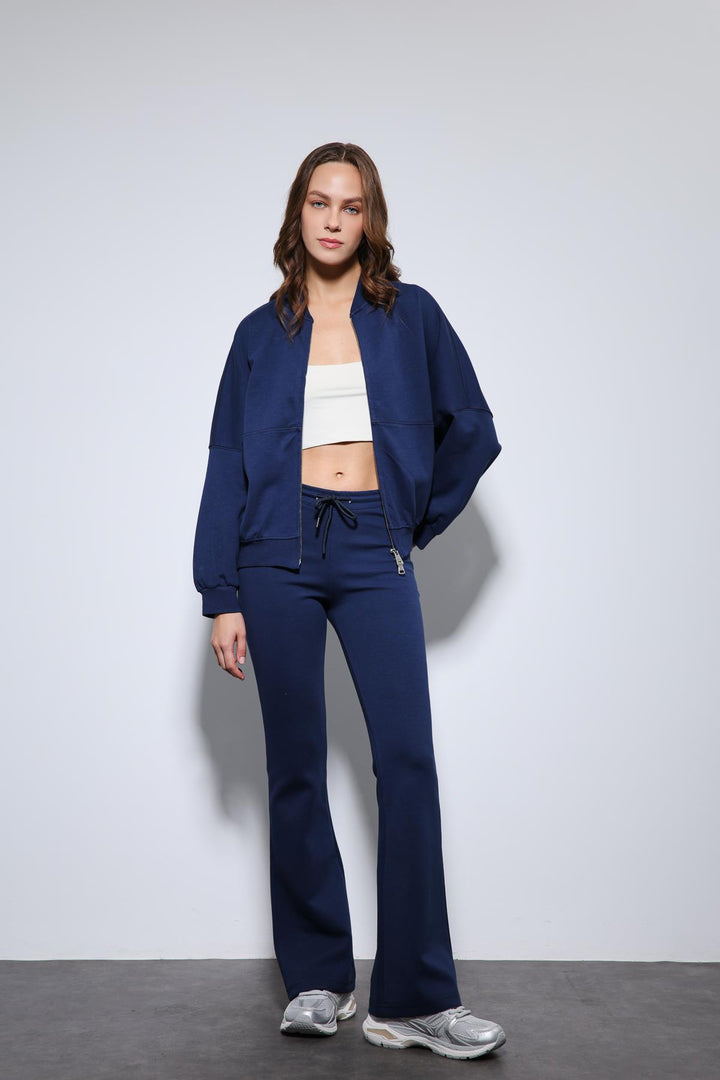 ANT Antioch Navy Blue Bomber Jacket and Spanish Hem Tracksuit - Stanton
