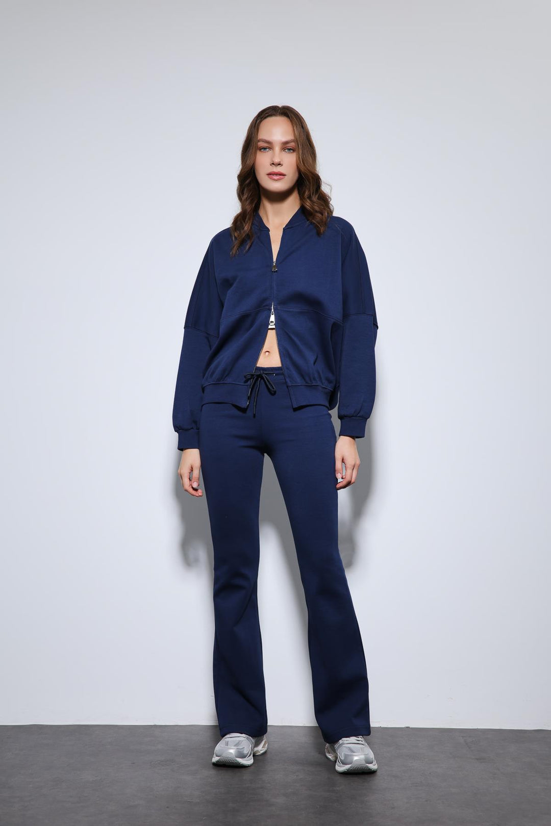 ANT Antioch Navy Blue Bomber Jacket and Spanish Hem Tracksuit - Stanton