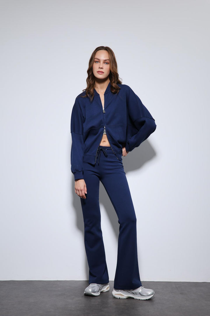 ANT Antioch Navy Blue Bomber Jacket and Spanish Hem Tracksuit - Stanton