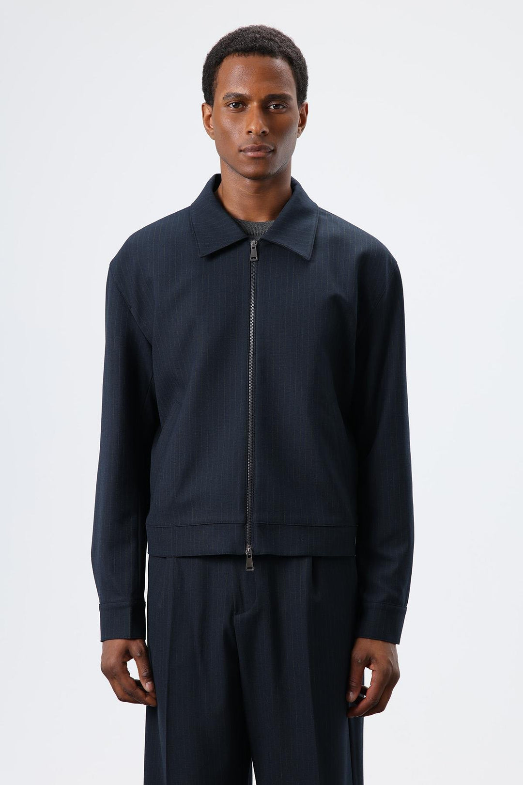 ANT Antioch Blue Striped Seasonal Men's Jacket - Downey