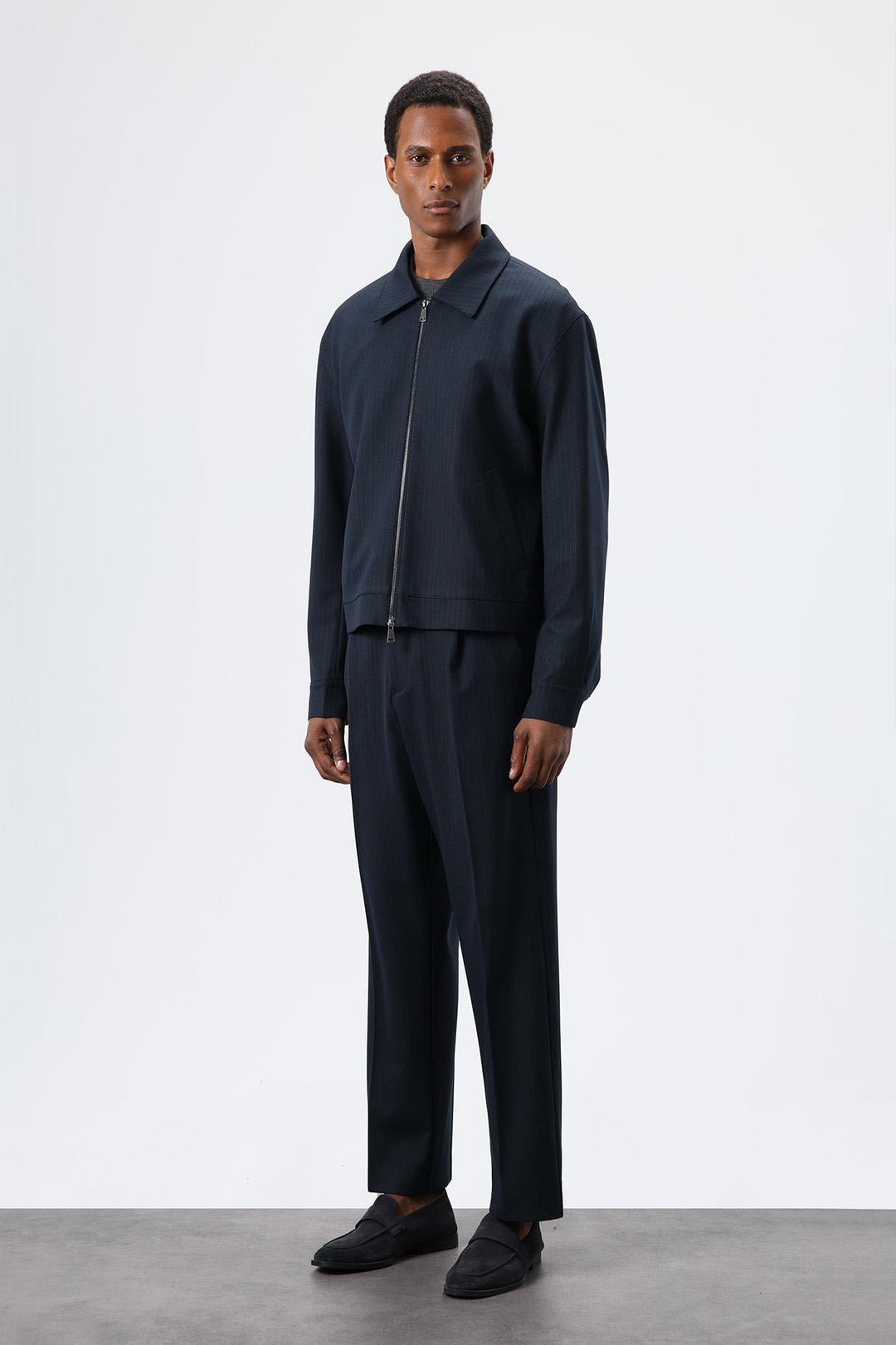 ANT Antioch Blue Striped Seasonal Men's Jacket - Downey