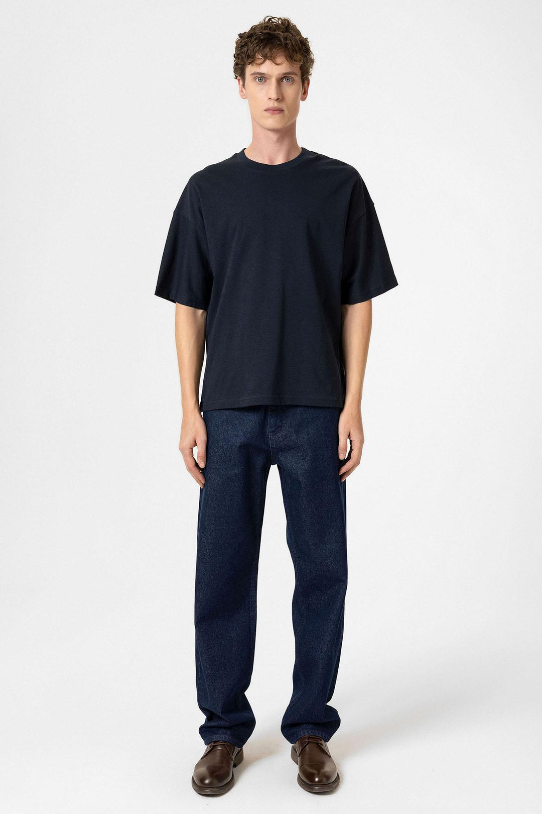ANT Antioch Navy Blue Crop Fit Men's T-Shirt - Westminster