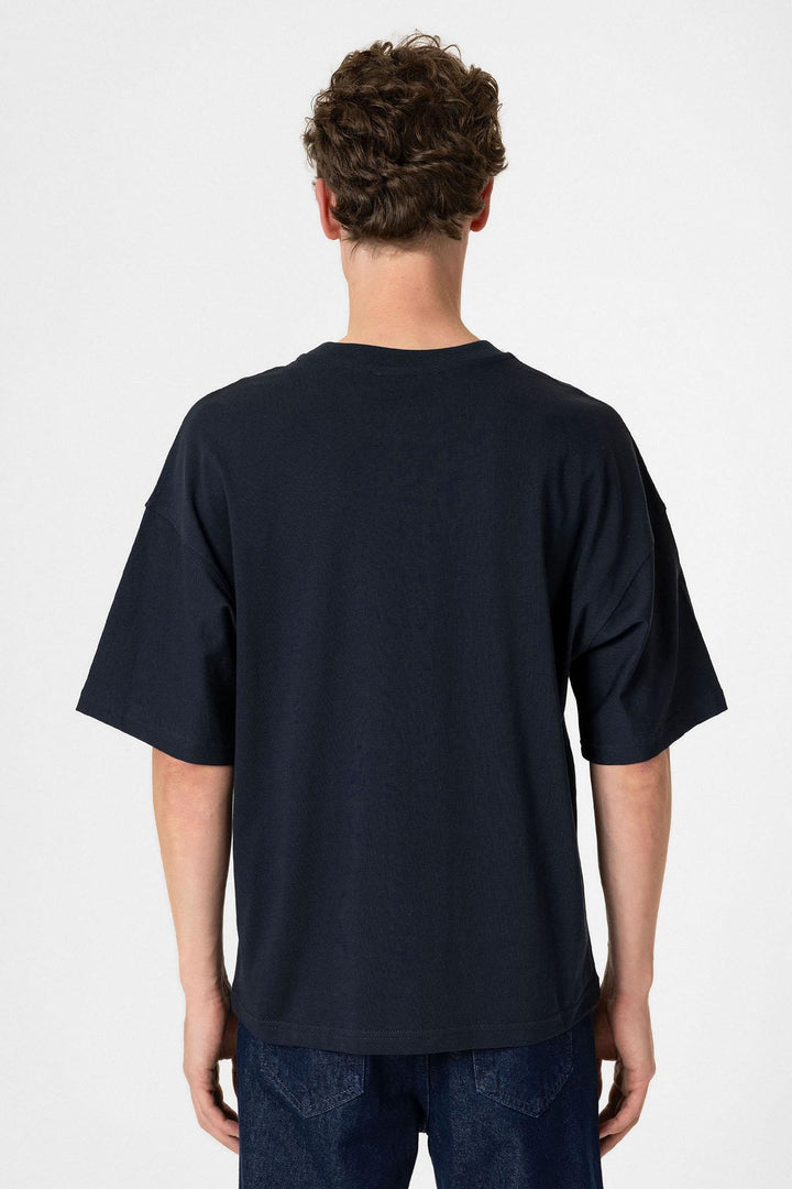 ANT Antioch Navy Blue Crop Fit Men's T-Shirt - Westminster