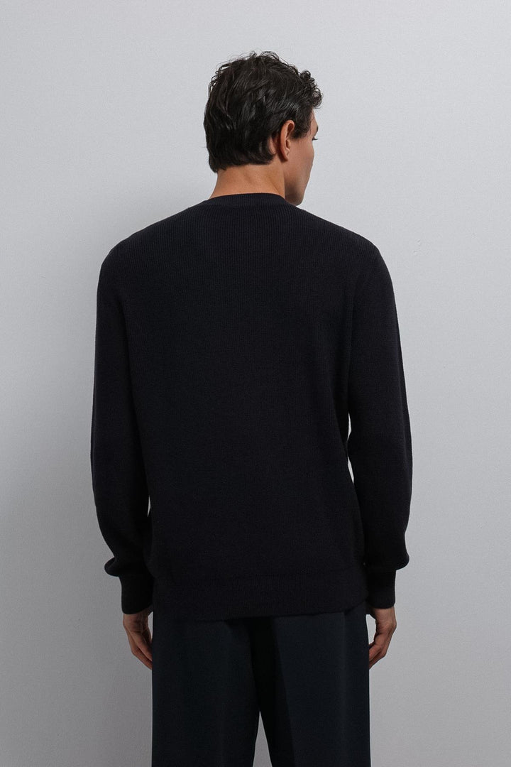 ANT Antioch Blue Textured Men's Sweater - Warren