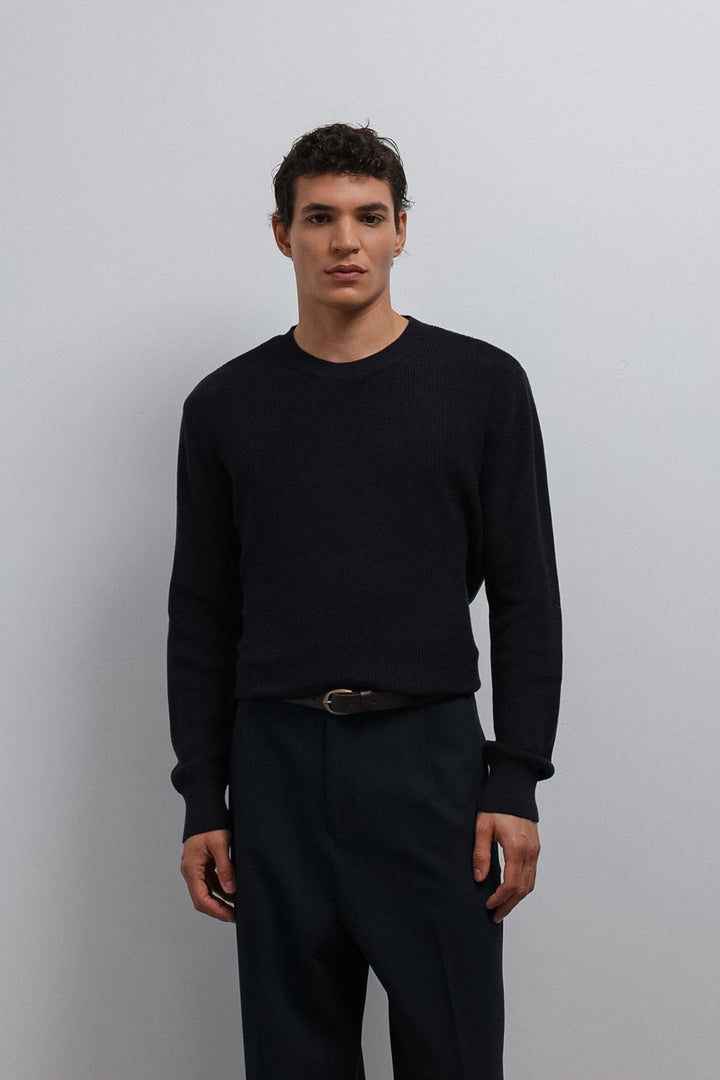 ANT Antioch Blue Textured Men's Sweater - Warren