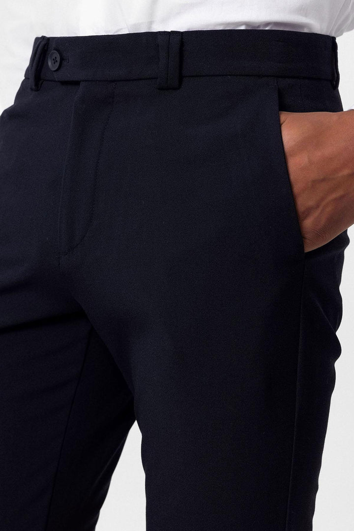 ANT Antioch Lacivert Erkek Slim Fit Kumaş Pantolon - Grand Prairie