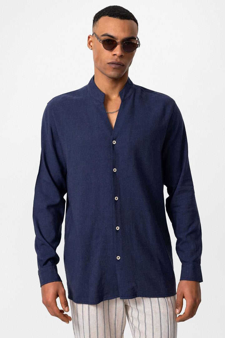 ANT Judge Collar Long Sleeve Men's Shirt - Ostend