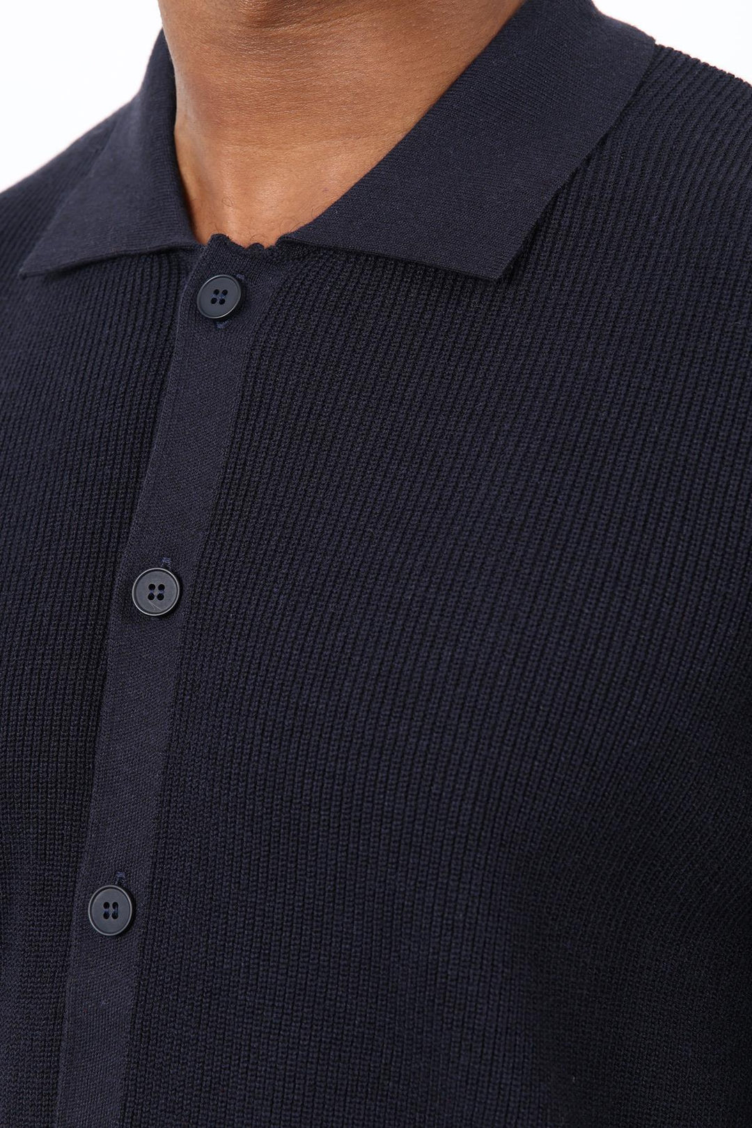 ANT Antioch Blue Fine Knit Men's Cardigan - Shostka