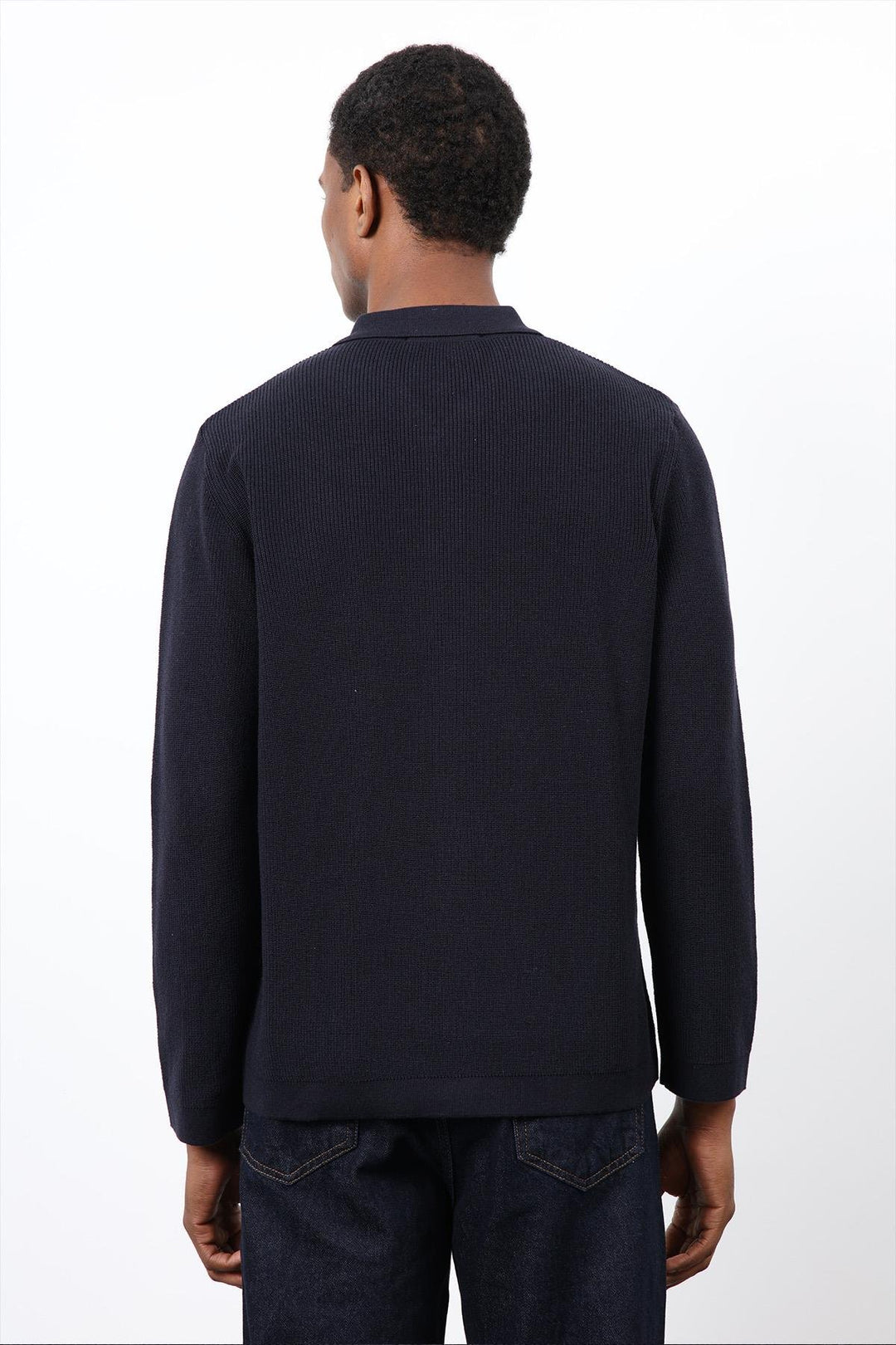 ANT Antioch Blue Fine Knit Men's Cardigan - Shostka