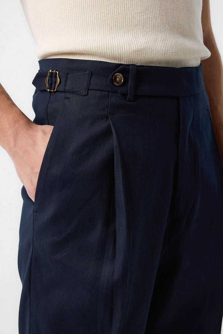ANT Antioch Blue Italian Cut High Waist Men's Pants - Dessau-Rosslau