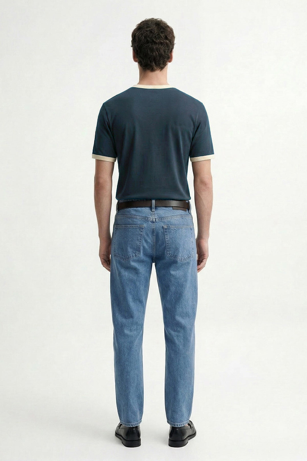 ANT Contrast Collar Men's T-Shirt - Santa Pola