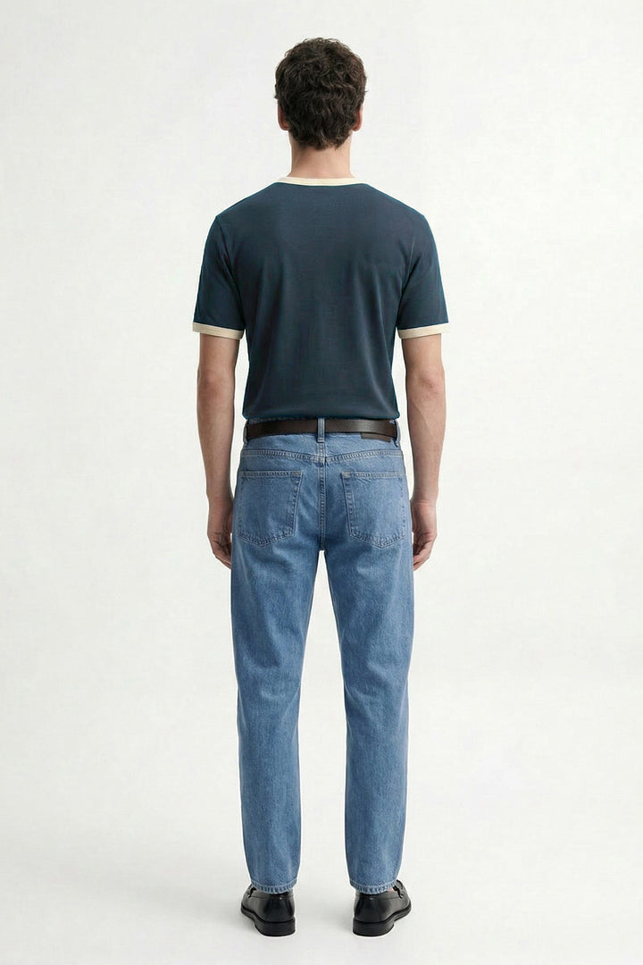 ANT Contrast Collar Men's T-Shirt - Santa Pola