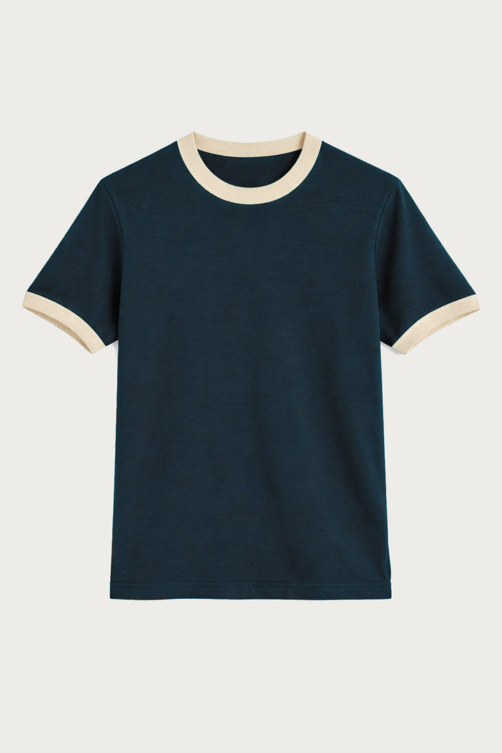 ANT Contrast Collar Men's T-Shirt - Santa Pola