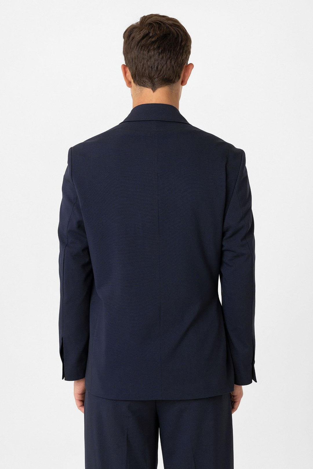 ANT Antioch Blue Belted Relax Fit Men's Blazer Jacket - Garland