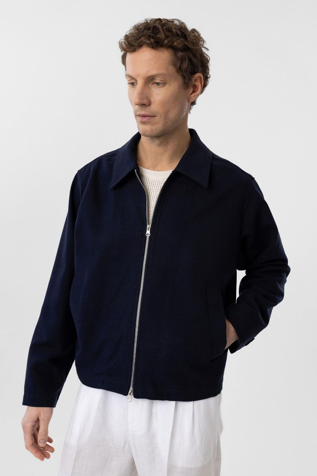 ANT Antioch Navy Seasonal Relax Fit Men's Coat - Gjakovë