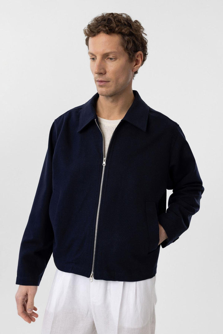 ANT Antioch Navy Seasonal Relax Fit Men's Coat - Gjakovë