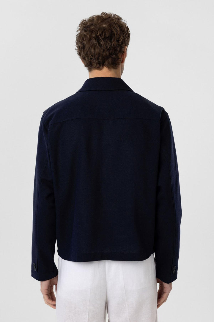 ANT Antioch Navy Seasonal Relax Fit Men's Coat - Gjakovë