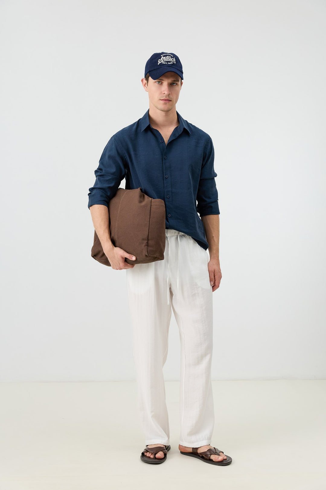 ANT Men's Patterned Shirt with Modal Blend - Cologno Monzese