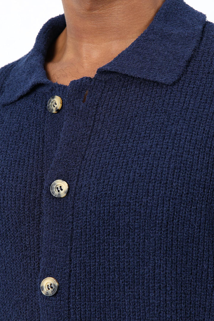 ANT Antioch Lacivert Örme Triko Erkek Hırka - Beaverton