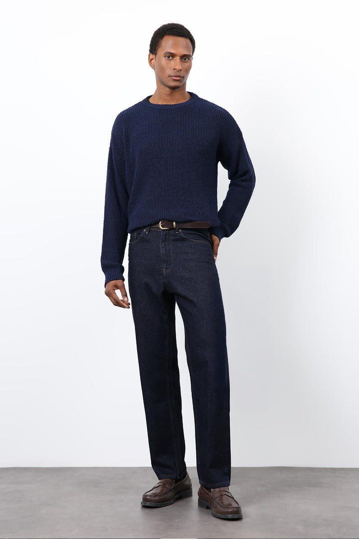 ANT Antioch Navy Blue Knitted Men's Sweater - Tottenham