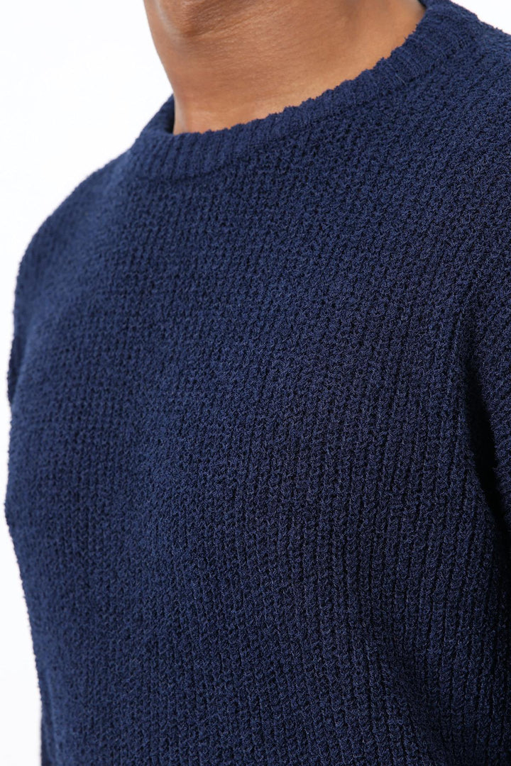ANT Antioch Navy Blue Knitted Men's Sweater - Tottenham