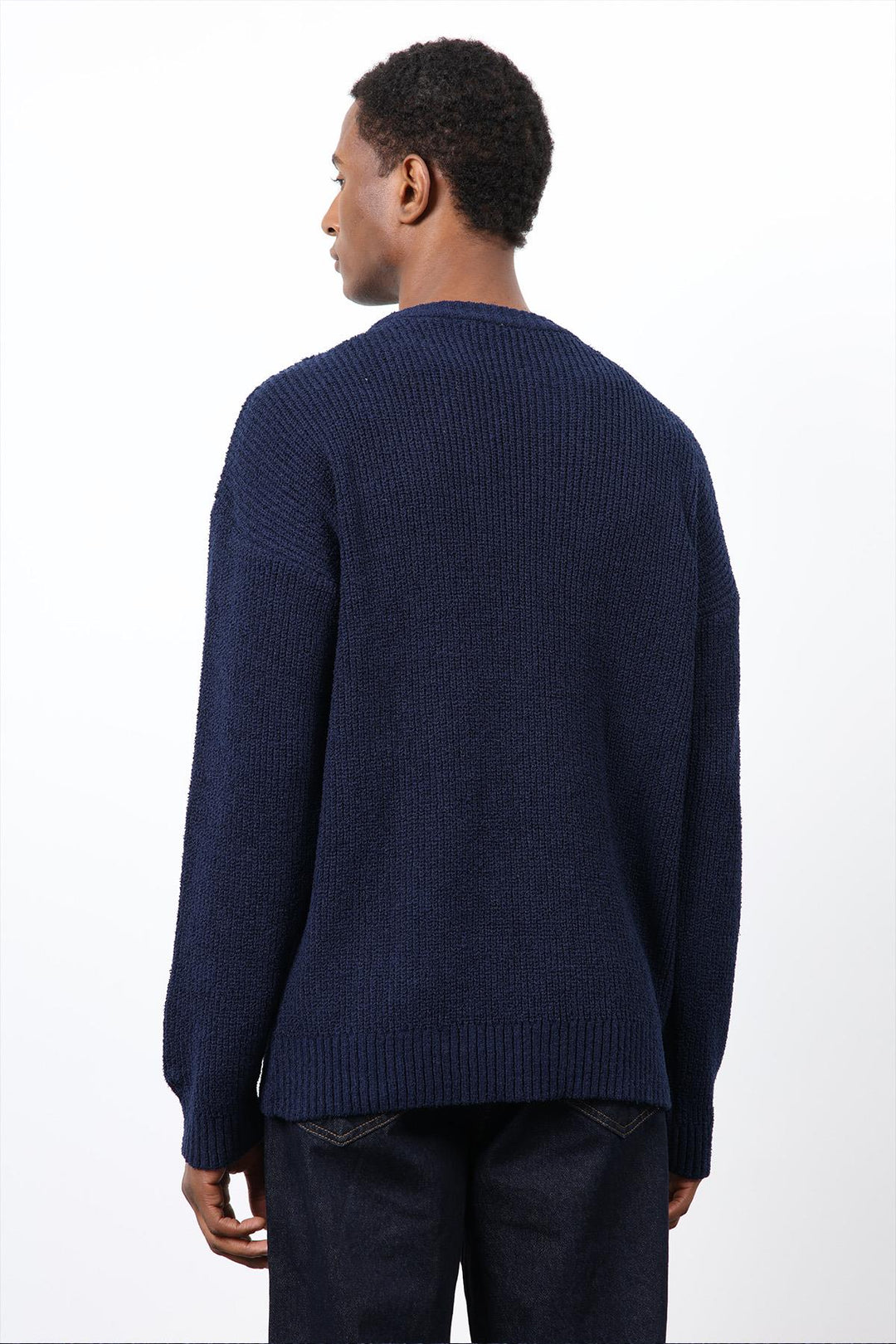 ANT Antioch Navy Blue Knitted Men's Sweater - Tottenham