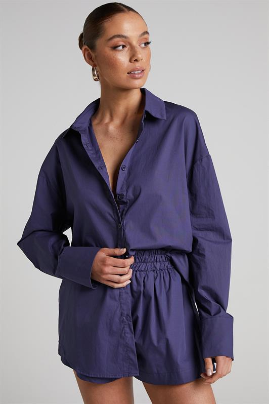 MDX Purple Oversize Basic Women's Shirt MG1794 - Garbsen