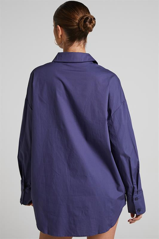 MDX Purple Oversize Basic Women's Shirt MG1794 - Garbsen