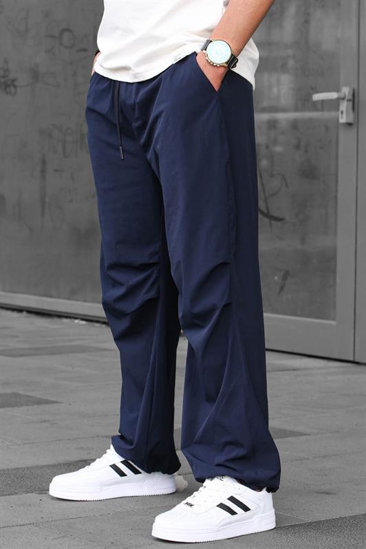 MDX Navy Blue Regular Fit Men's Parachute Pants 6504 - Agrínio