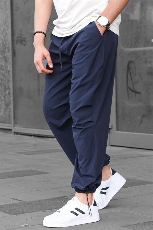 MDX Navy Blue Regular Fit Men's Parachute Pants 6504 - Agrínio