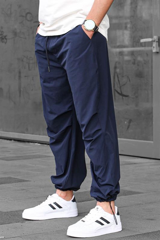 MDX Navy Blue Regular Fit Men's Parachute Pants 6504 - Agrínio