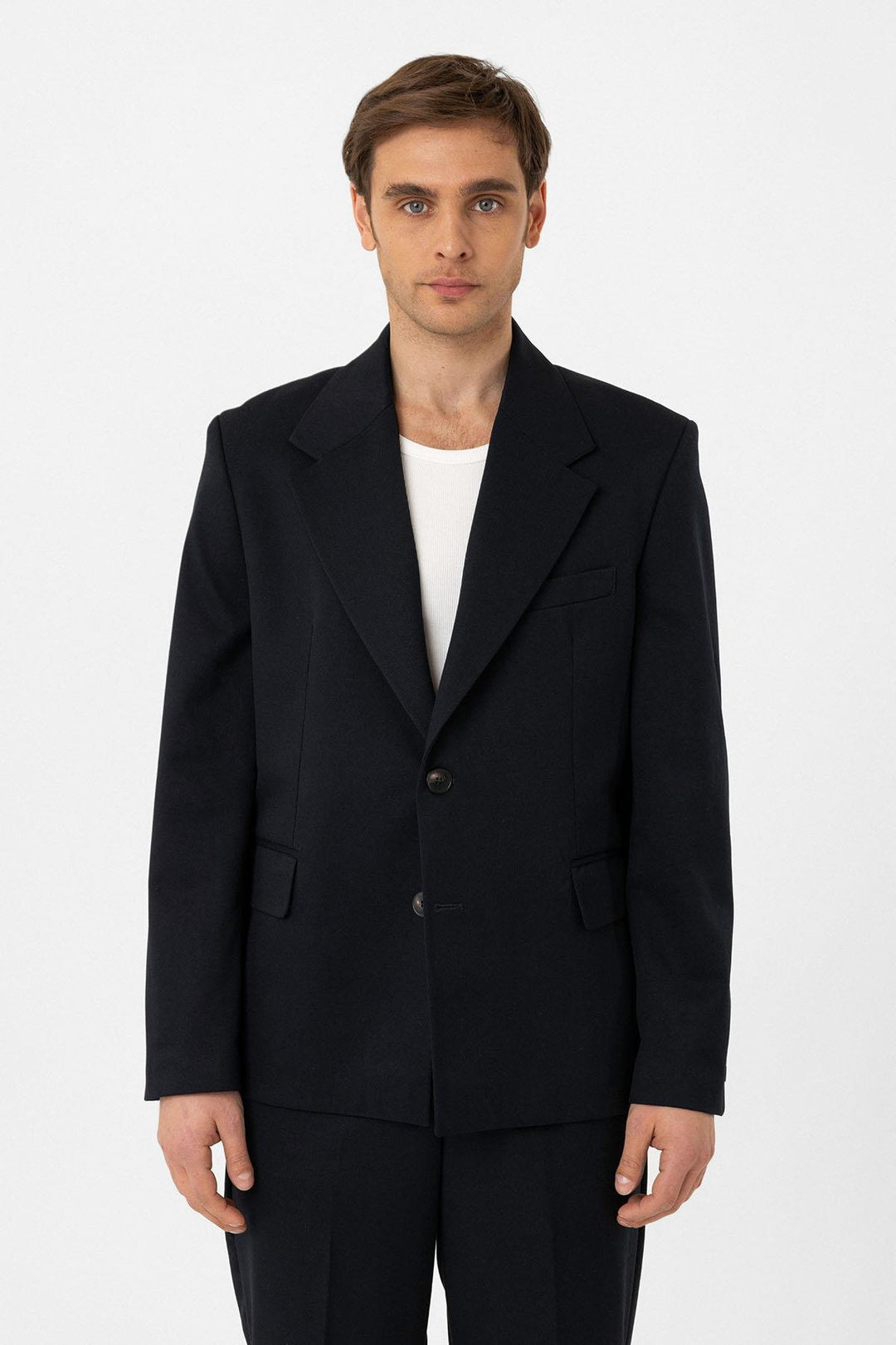 ANT Antioch Navy Relax Fit Men's Blazer Jacket - Palatine