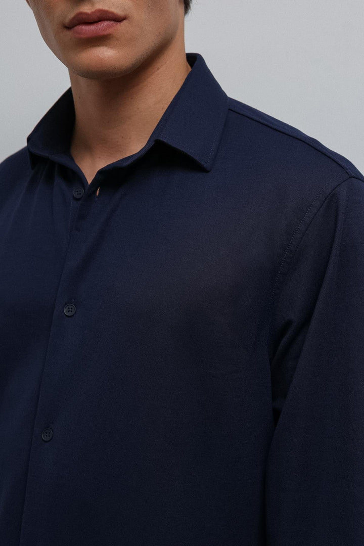 ANT Antioch Blue Relax Fit Men's Shirt - Oldham