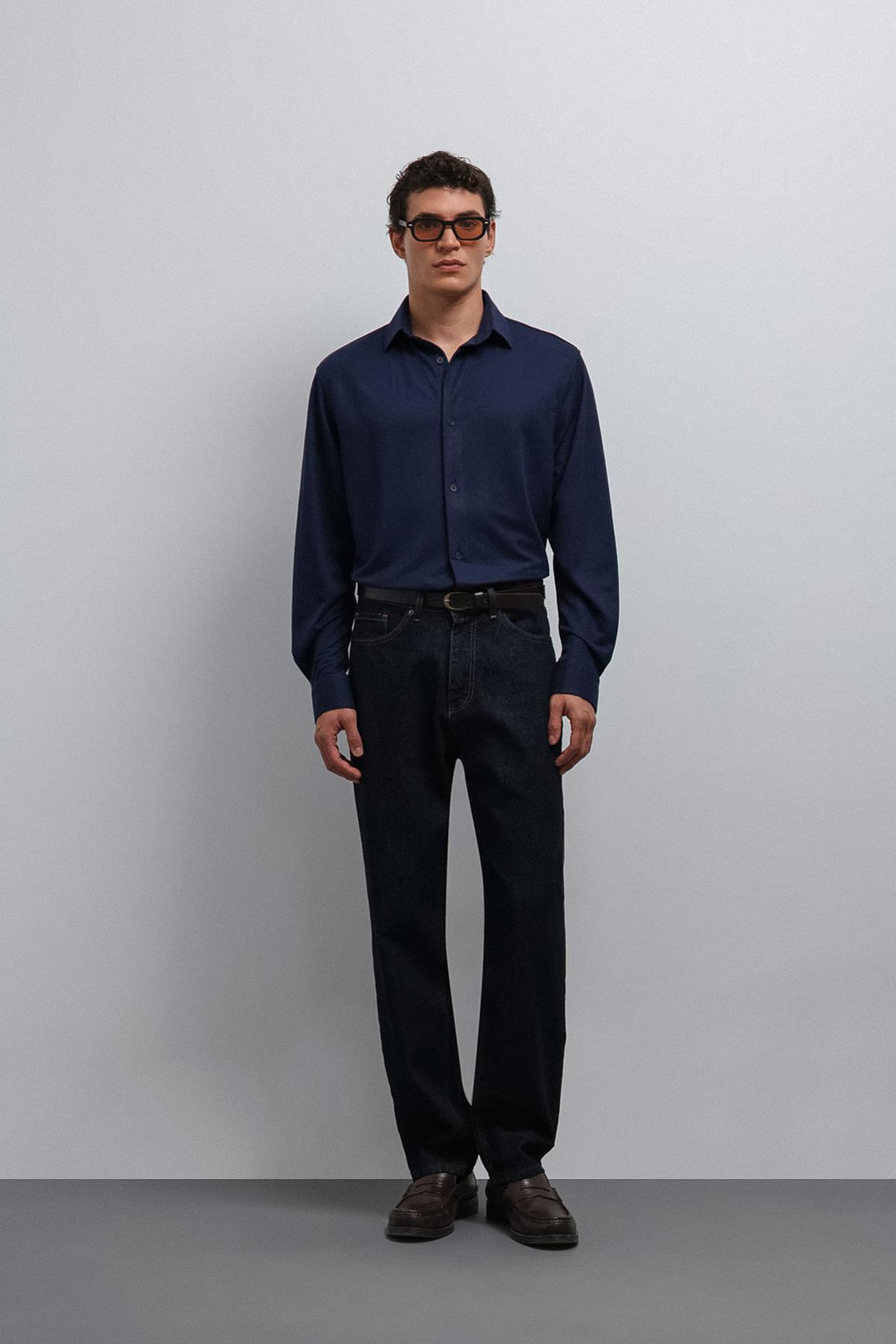 ANT Antioch Blue Relax Fit Men's Shirt - Oldham