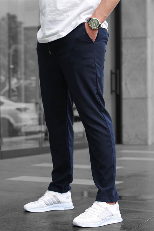 بنطال MDX Navy بقصة مريحة للرجال 6510 - ناشفيل