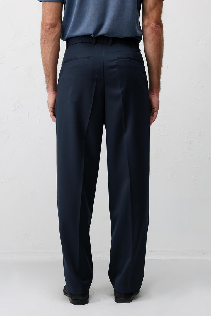 ANT Antioch Lacivert Relaxed Fit Erkek Pantolon - Ellesmere Port