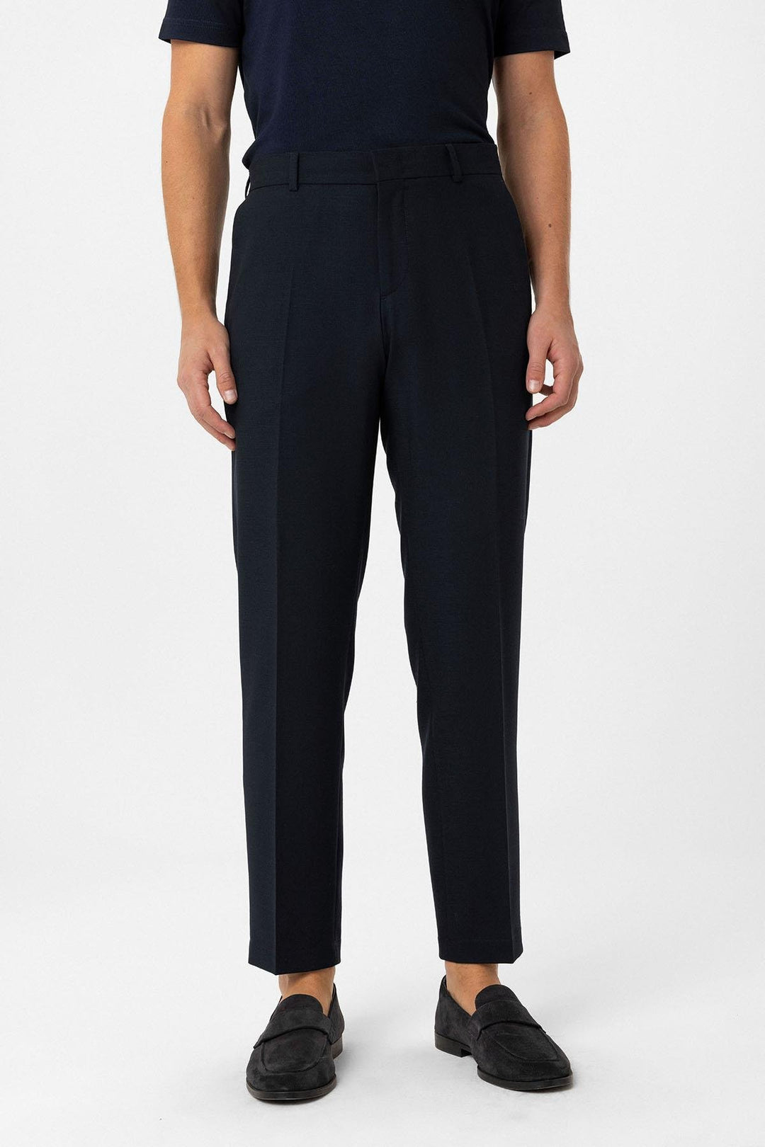 ANT Antioch Navy Blue Slim Fit Classic Men's Suit - The Hammocks