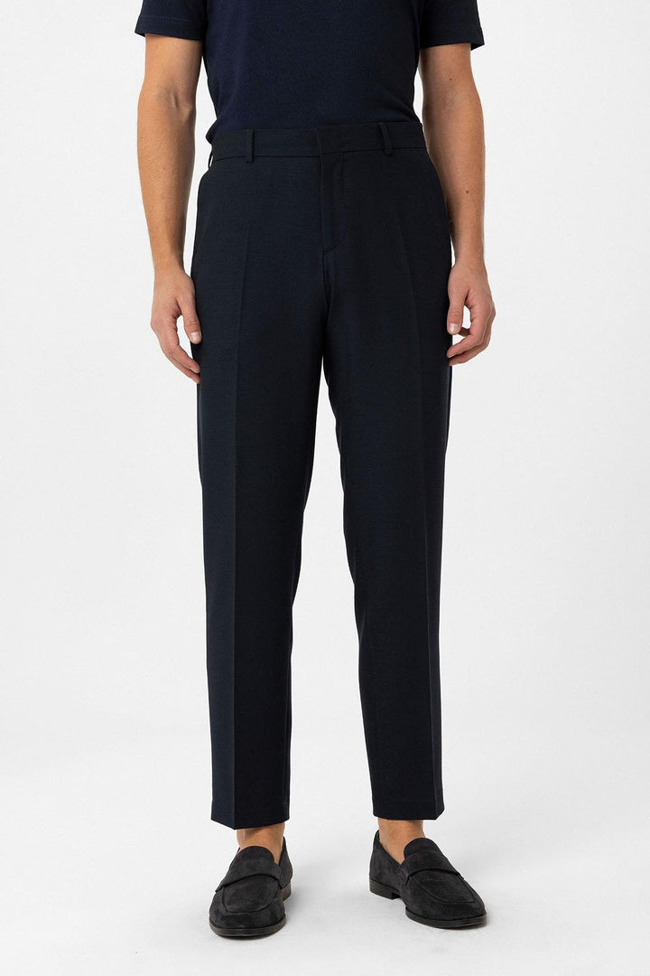 ANT Antioch Navy Blue Slim Fit Classic Men's Suit - The Hammocks