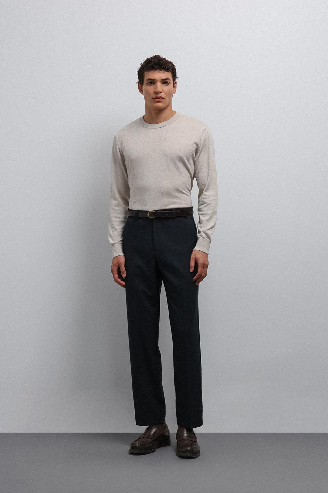 ANT Antioch Lacivert Tapared Fit Erkek Pantolon - Peabody